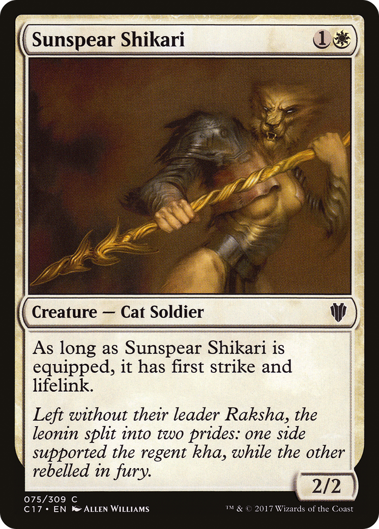 {C} Sunspear Shikari [Commander 2017][C17 075] - Misty Mountain Games