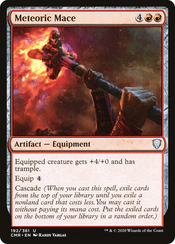 {C} Meteoric Mace [Commander Legends][CMR 192]