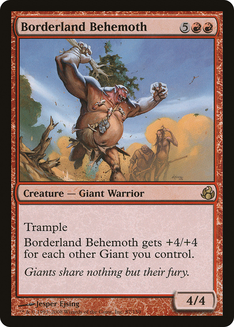 {R} Borderland Behemoth [Morningtide][MOR 087] - Misty Mountain Games