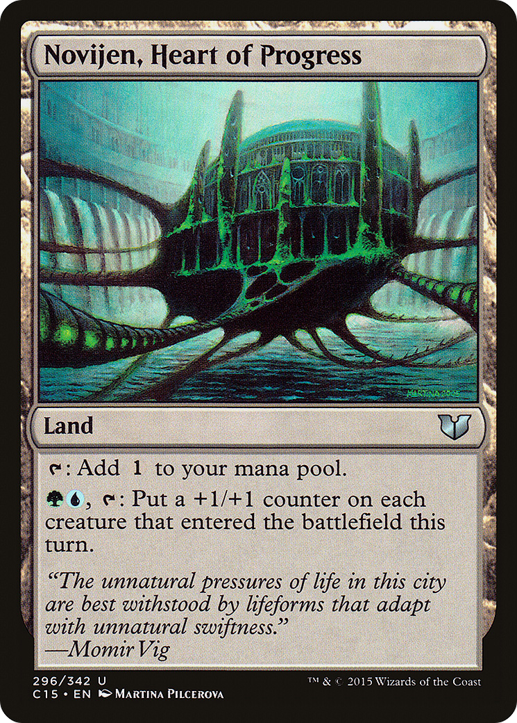 {C} Novijen, Heart of Progress [Commander 2015][C15 296] - Misty Mountain Games