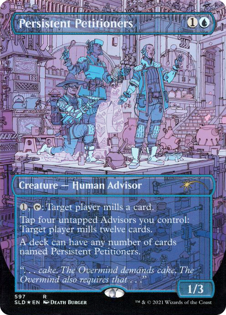 {R} Persistent Petitioners (597) [Secret Lair Drop Promos][SLD 597]