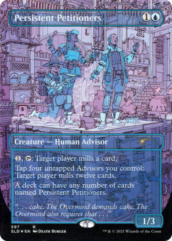 {R} Persistent Petitioners (597) [Secret Lair Drop Promos][SLD 597]