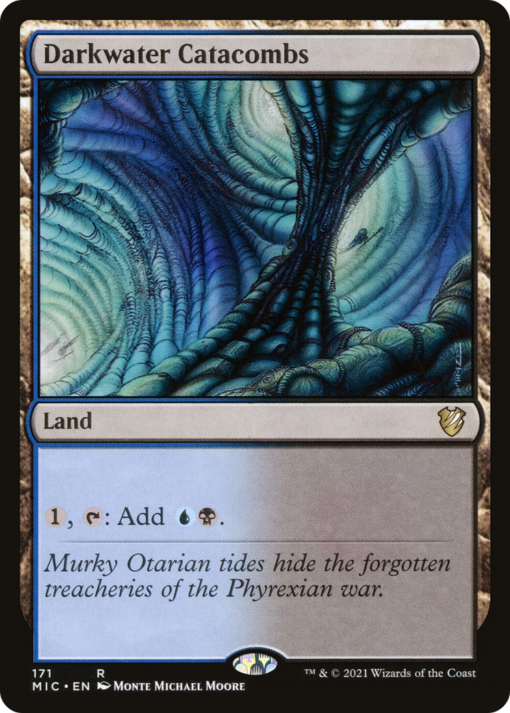 {R} Darkwater Catacombs [Innistrad: Midnight Hunt Commander][MIC 171]