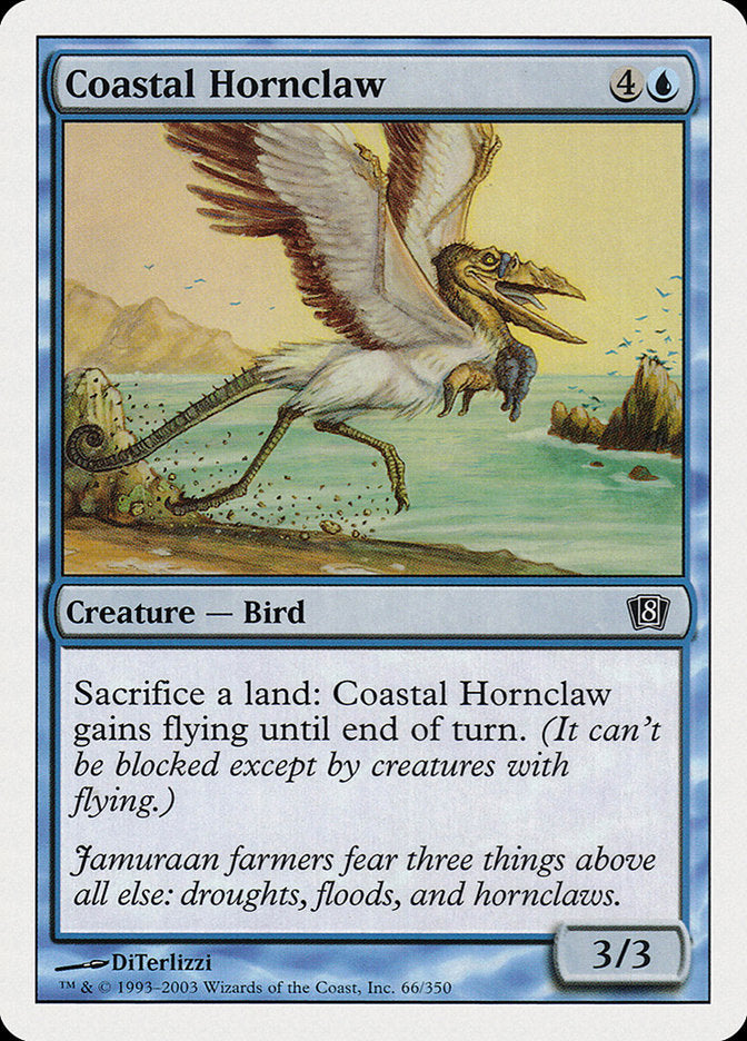 {C} Coastal Hornclaw [Eighth Edition][8ED 066]