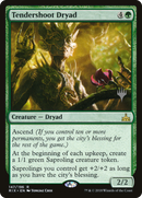 {R} Tendershoot Dryad (Promo Pack) [Rivals of Ixalan Promos][PP RIX 147]