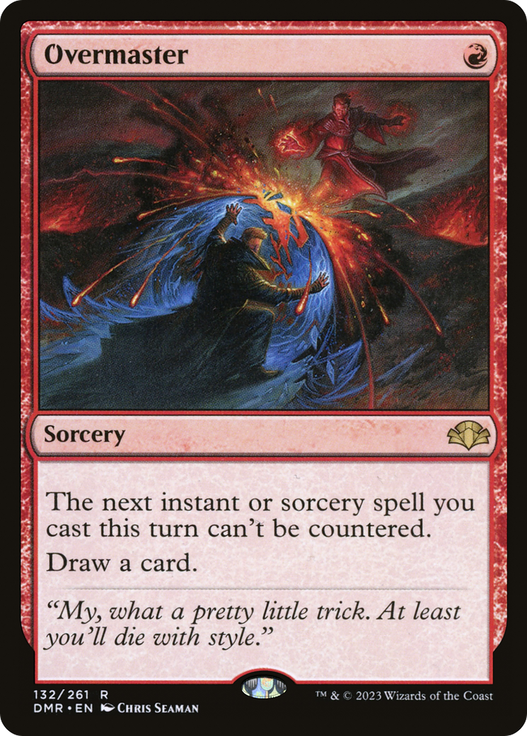 {R} Overmaster [Dominaria Remastered][DMR 132]