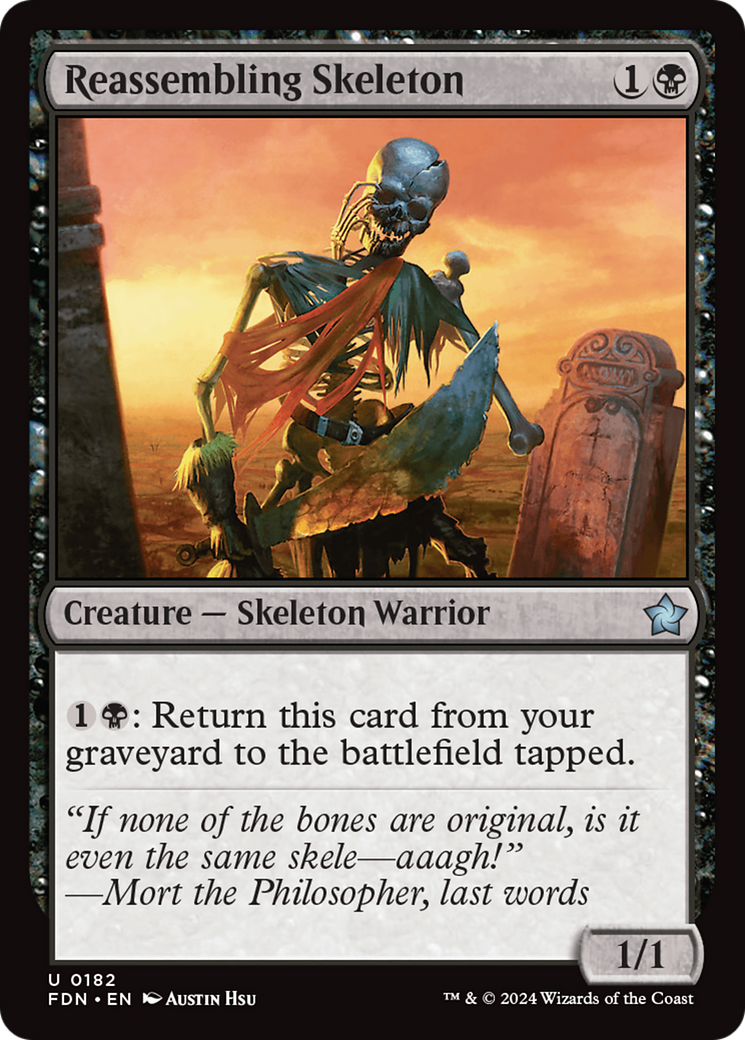{@C} Reassembling Skeleton [Foundations][FDN 182]