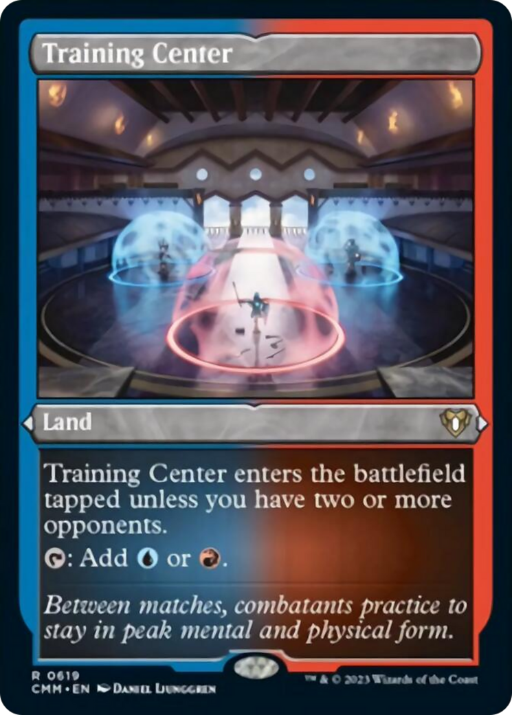 {R} Training Center (Foil Etched) [Commander Masters][CMM 619]