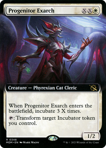 {R} Progenitor Exarch (Extended Art) [March of the Machine][MOM 348]