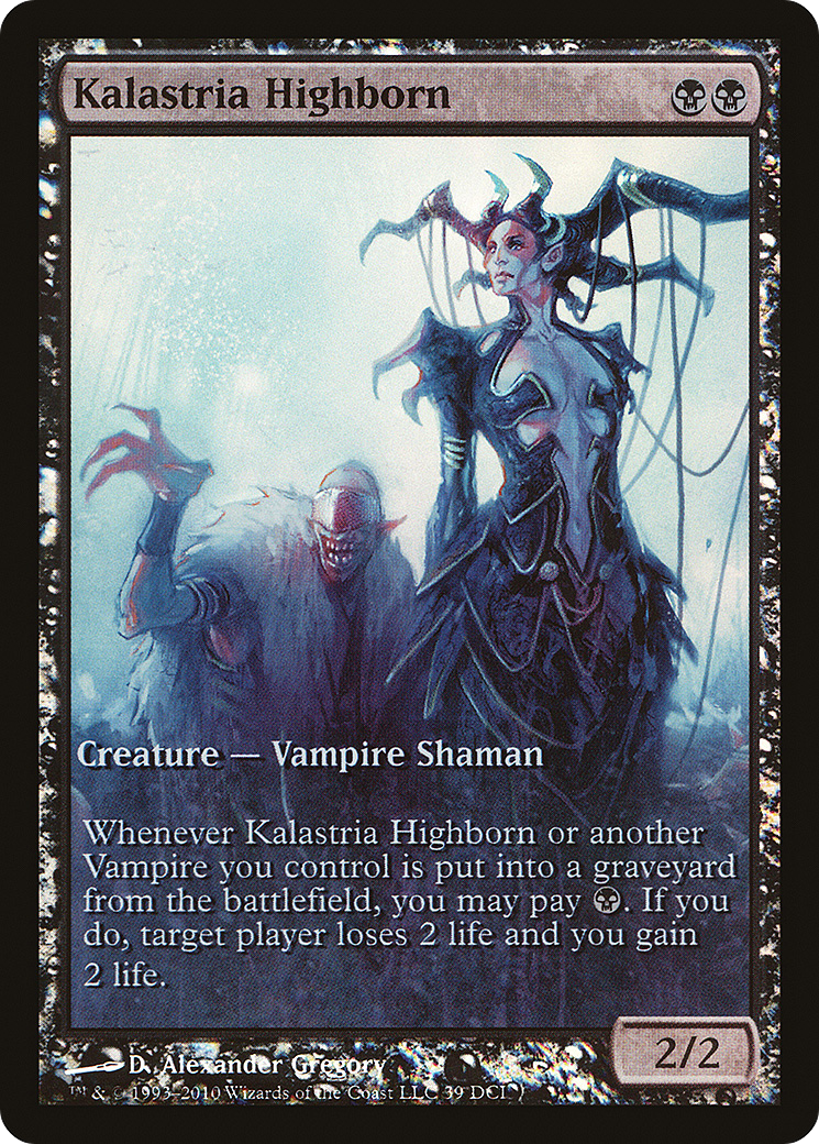 {R} Kalastria Highborn (Game Day) (Extended Art) [Worldwake Prerelease Promos][PR WWK 039] - Misty Mountain Games