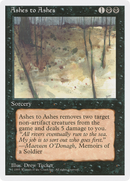 {C} Ashes to Ashes [Fourth Edition][4ED 119]