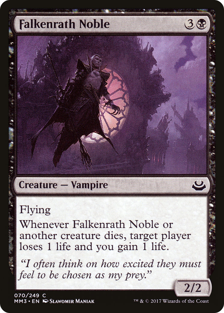 {C} Falkenrath Noble [Modern Masters 2017][MM3 070]