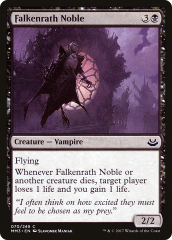 {C} Falkenrath Noble [Modern Masters 2017][MM3 070]
