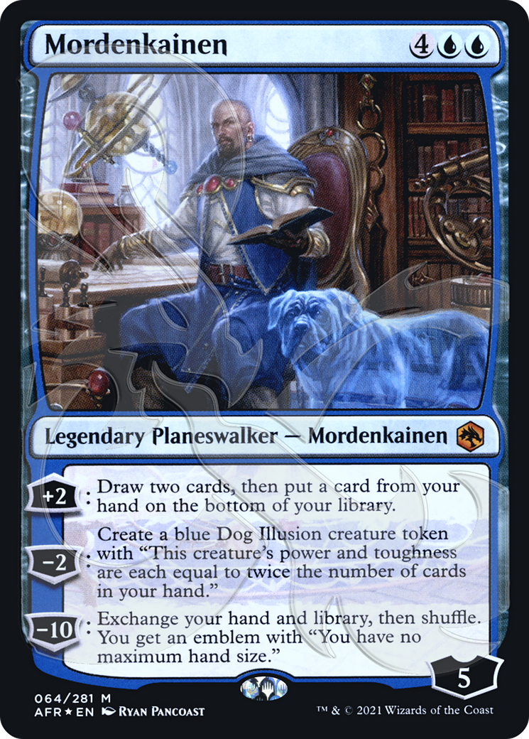 {R} Mordenkainen (Ampersand Promo) [Dungeons & Dragons: Adventures in the Forgotten Realms Promos][AMP AFR 064]