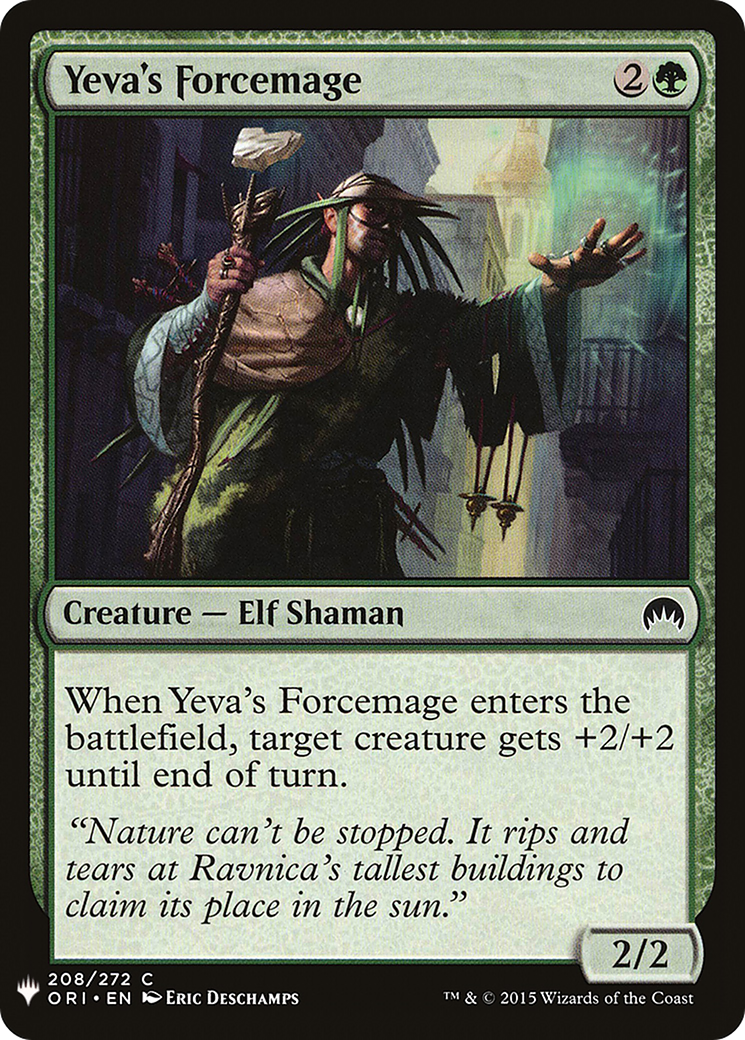 {C} Yeva's Forcemage [Mystery Booster][LS ORI 208]
