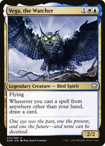 {C} Vega, the Watcher [Kaldheim][KHM 233]