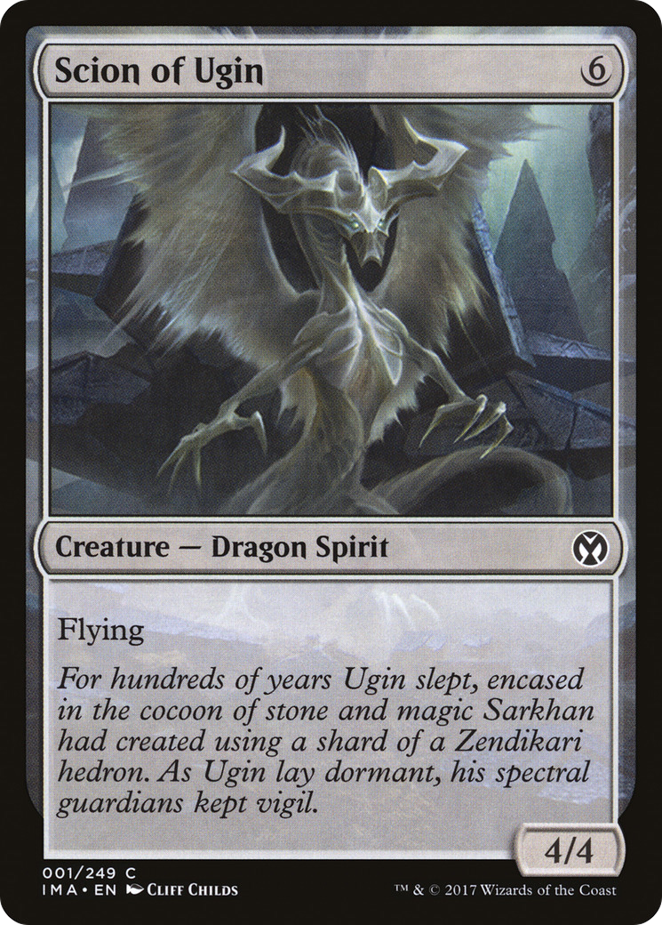 {C} Scion of Ugin [Iconic Masters][IMA 001]