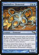 {R} Quicksilver Elemental [Mirrodin][MRD 047]