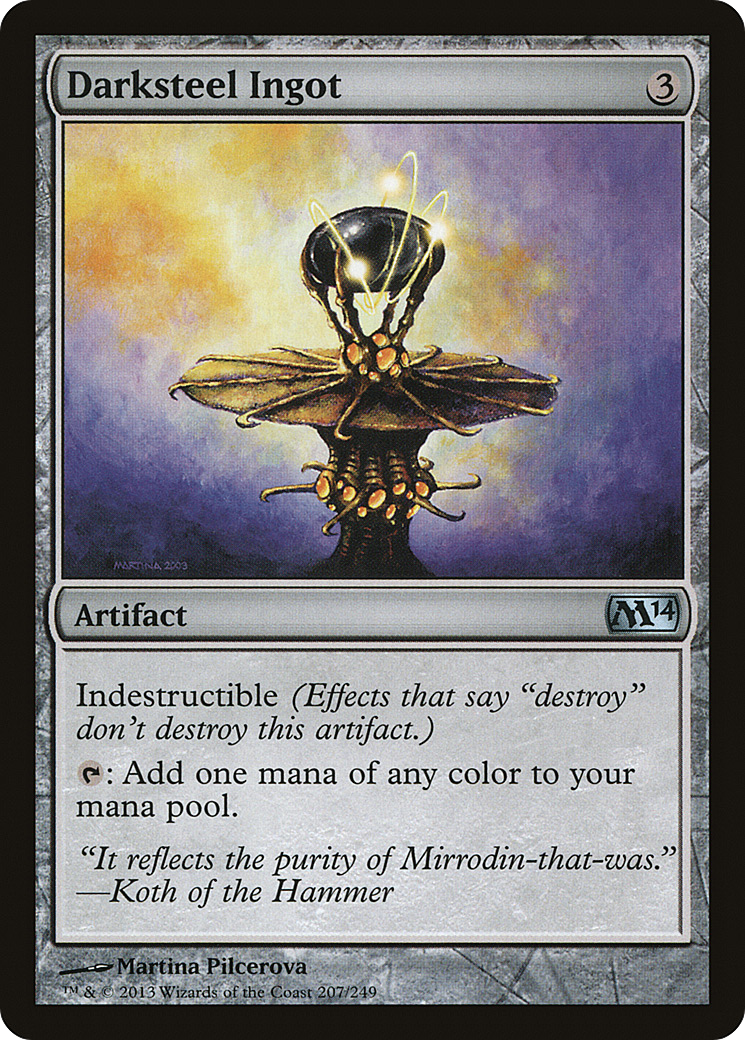 {C} Darksteel Ingot [Magic 2014][M14 207]