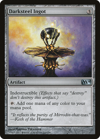 {C} Darksteel Ingot [Magic 2014][M14 207]