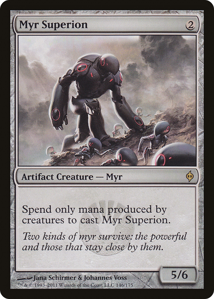 {R} Myr Superion [New Phyrexia][NPH 146] - Misty Mountain Games