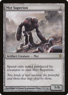 {R} Myr Superion [New Phyrexia][NPH 146] - Misty Mountain Games
