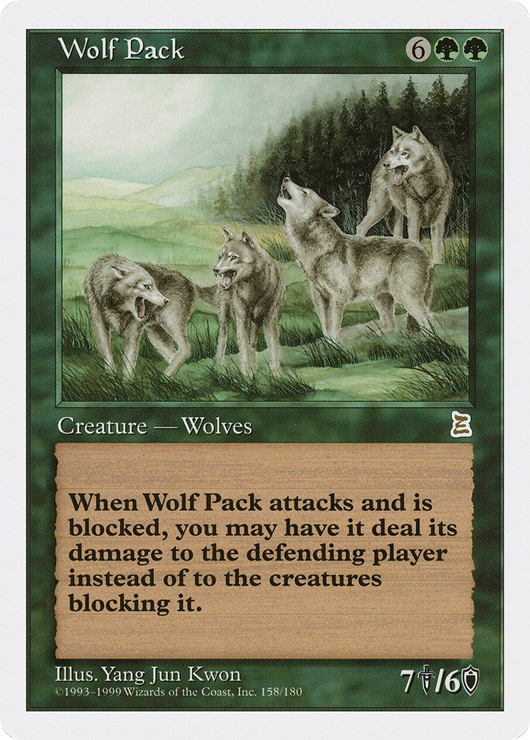 {R} Wolf Pack [Portal Three Kingdoms][PTK 158] - Misty Mountain Games