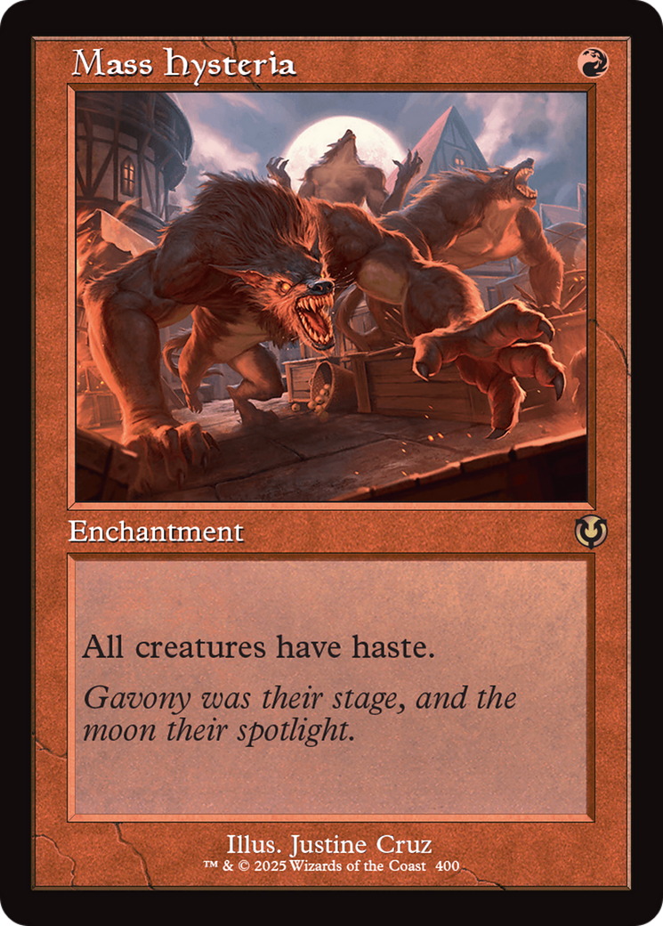 {R} Mass Hysteria (Retro Frame) [Innistrad Remastered][INR 400]