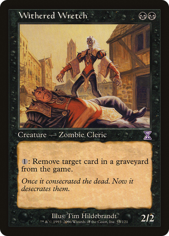 {R} Withered Wretch [Time Spiral Timeshifted][TSB 054]