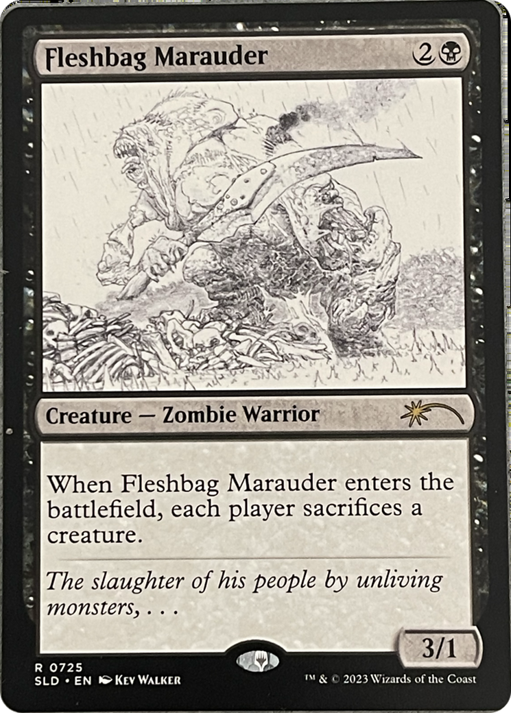 {R} Fleshbag Marauder (Sketch Showcase) [Secret Lair Drop Series][SLD 725]
