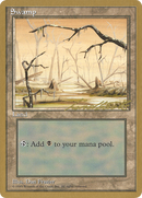 {B}[GB PTC LL372] Swamp (ll372) (Leon Lindback) [Pro Tour Collector Set]