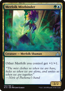 {C} Merfolk Mistbinder [Rivals of Ixalan][RIX 164]
