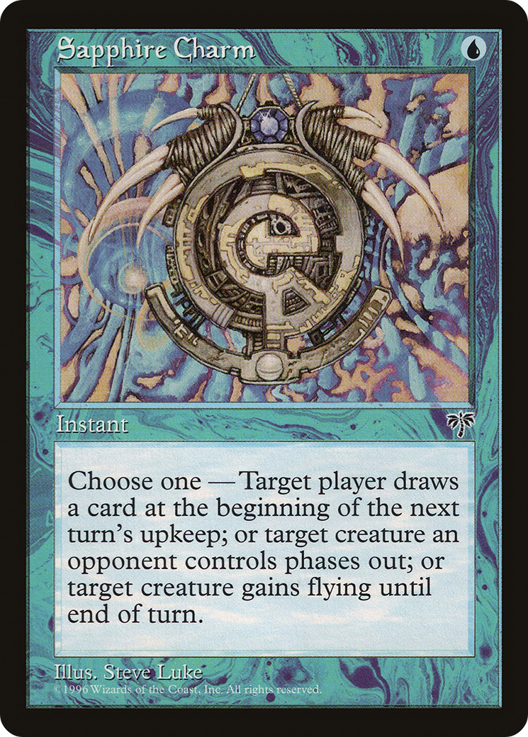 {C} Sapphire Charm [Mirage][MIR 089] - Misty Mountain Games