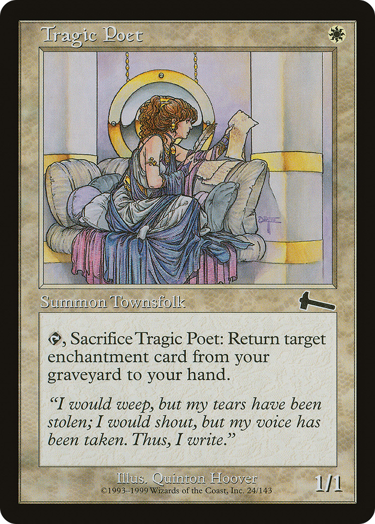 {C} Tragic Poet [Urza's Legacy][ULG 024] - Misty Mountain Games