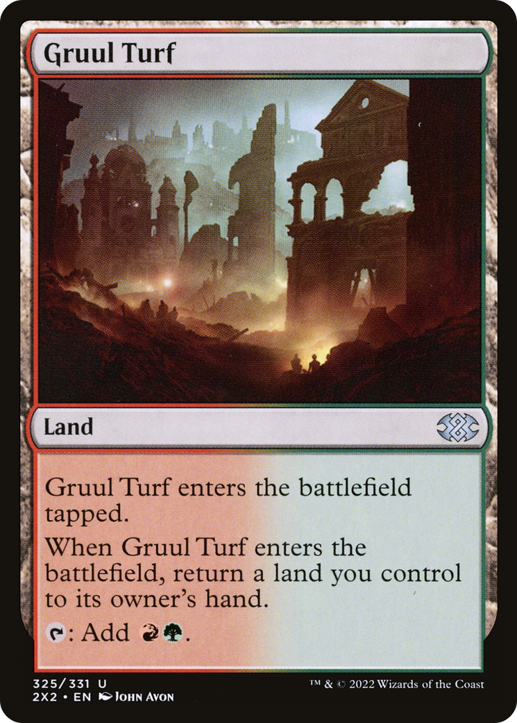{C} Gruul Turf [Double Masters 2022][2X2 325]