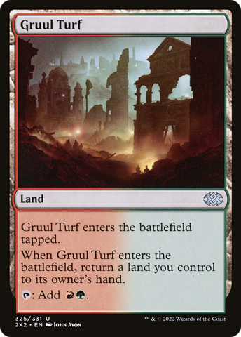 {C} Gruul Turf [Double Masters 2022][2X2 325]