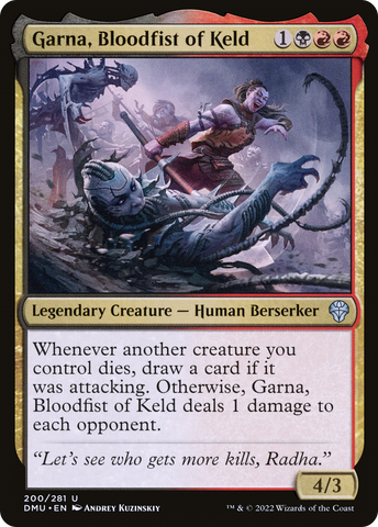 {C} Garna, Bloodfist of Keld [Dominaria United][DMU 200]