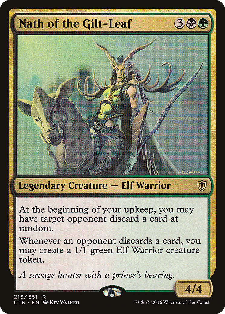 {R} Nath of the Gilt-Leaf [Commander 2016][C16 213] - Misty Mountain Games