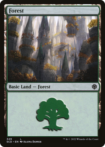 {B}[SCD 000] Forest [Starter Commander Decks]