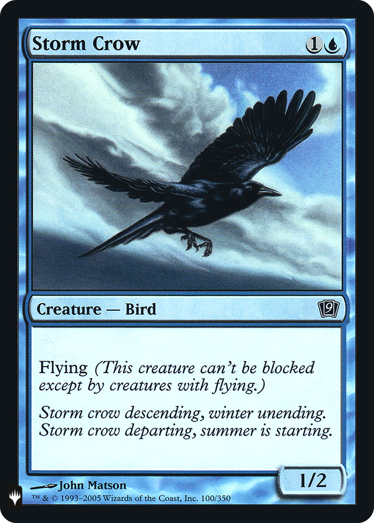 {C} Storm Crow [Mystery Booster][LS 9ED 100]