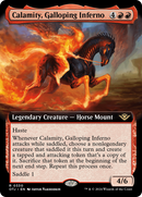 {@R} Calamity, Galloping Inferno (Extended Art) [Outlaws of Thunder Junction][OTJ 330]