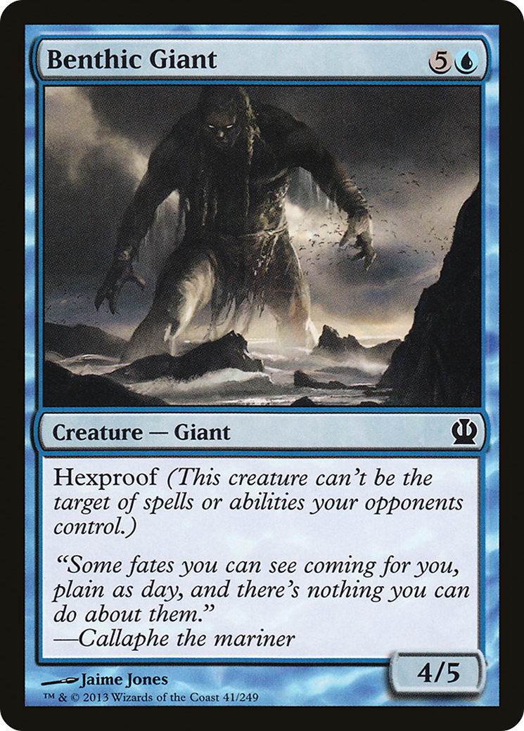 {C} Benthic Giant [Theros][THS 041]
