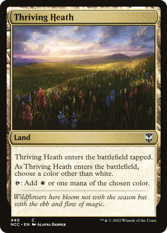 {C} Thriving Heath [Streets of New Capenna Commander][NCC 440]