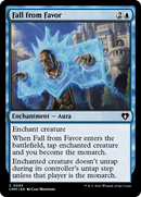 {C} Fall from Favor [Commander Masters][CMM 093]