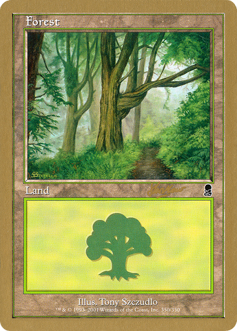 {B}[GB WC02 SHH350] Forest (shh350) (Sim Han How) [World Championship Decks 2002]