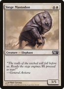 {C} Siege Mastodon [Magic 2011][M11 029]