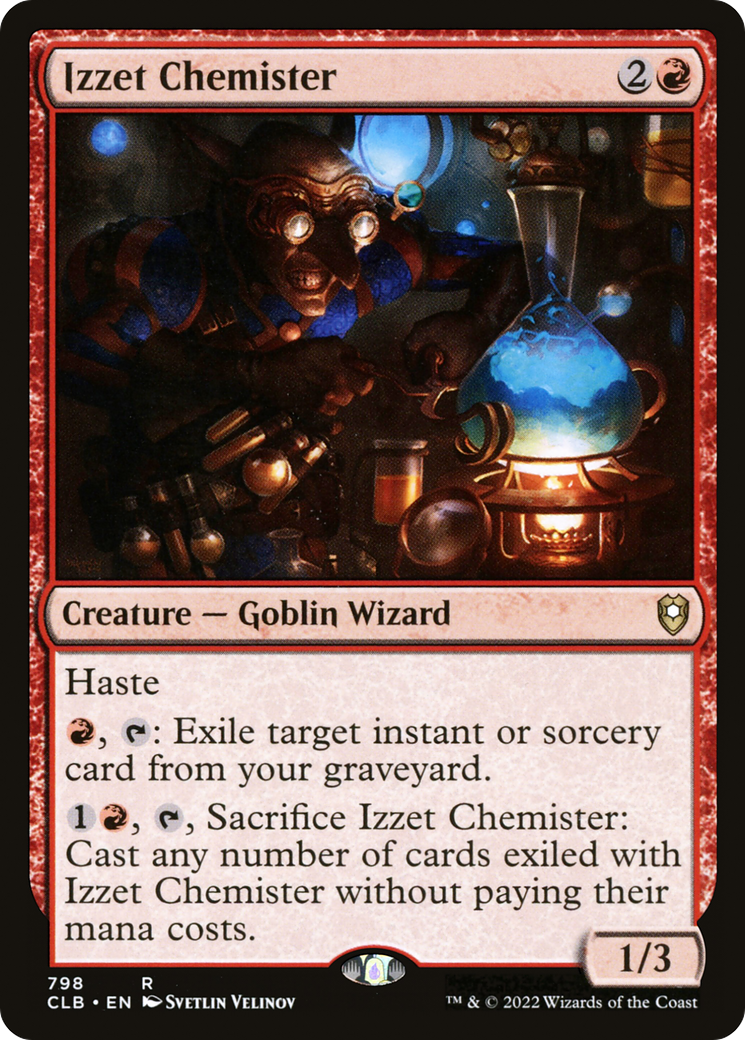 {R} Izzet Chemister [Commander Legends: Battle for Baldur's Gate][CLB 798]