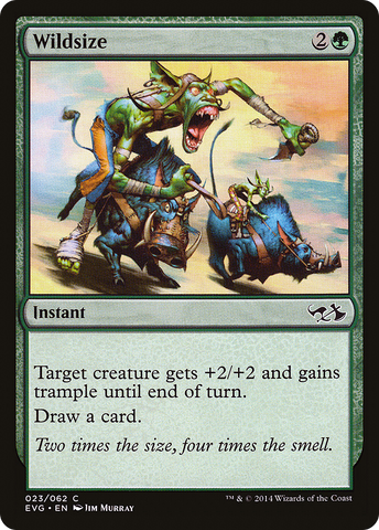 {C} Wildsize (Elves vs. Goblins) [Duel Decks Anthology][EVG 023]