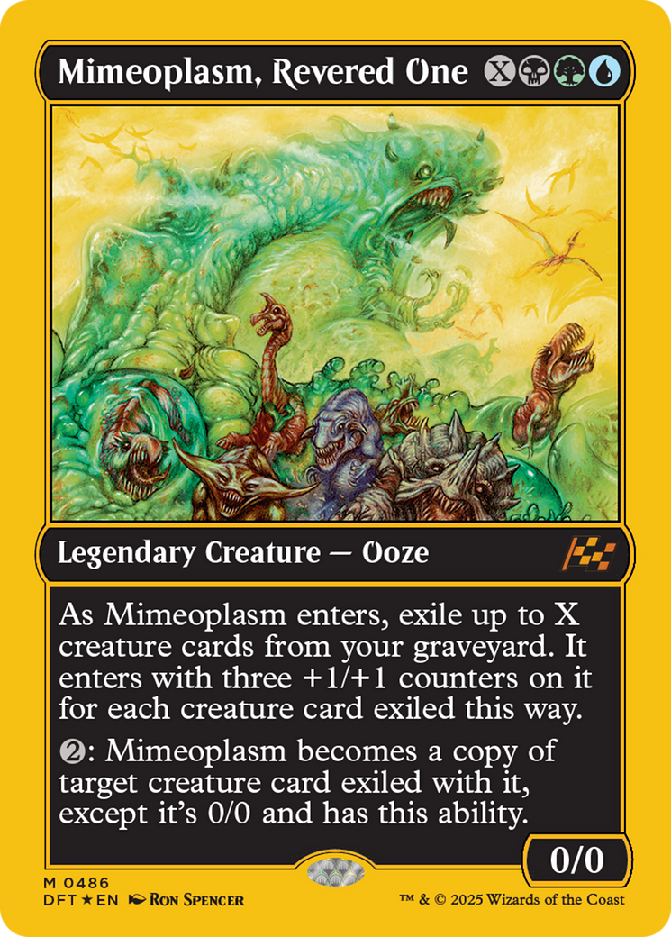 {@R} Mimeoplasm, Revered One (First-Place Foil) [Aetherdrift][DFT 486]