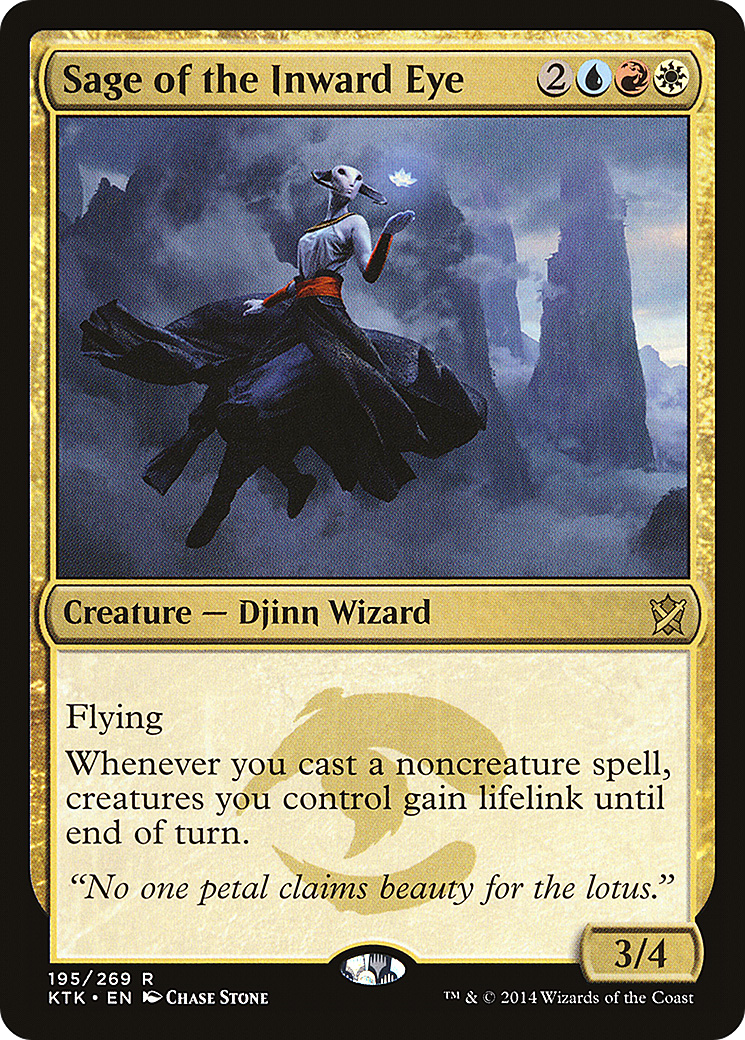 {R} Sage of the Inward Eye [Khans of Tarkir][KTK 195] - Misty Mountain Games